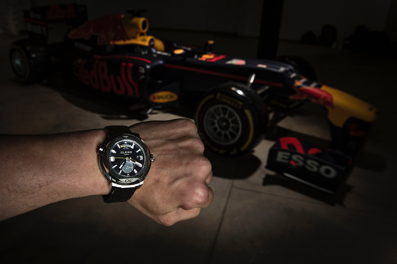 CLERC Watches Red Bull Racing